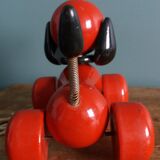 Old pull-along dog toy, Kouvalias, Greece