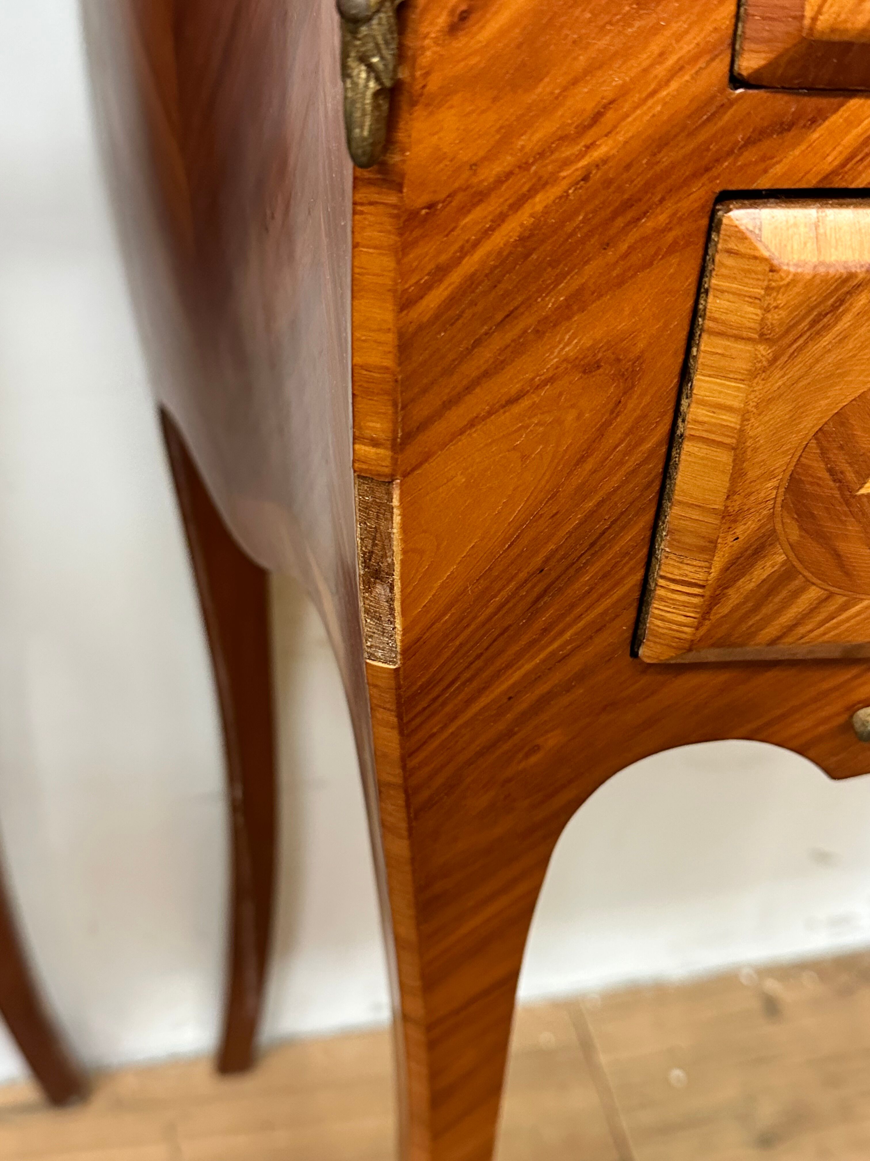 Pair of Louis XV style bedside table