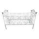 Lit banquette, wrought iron and copper, romantic Napoleonic III style, late 19th century.
