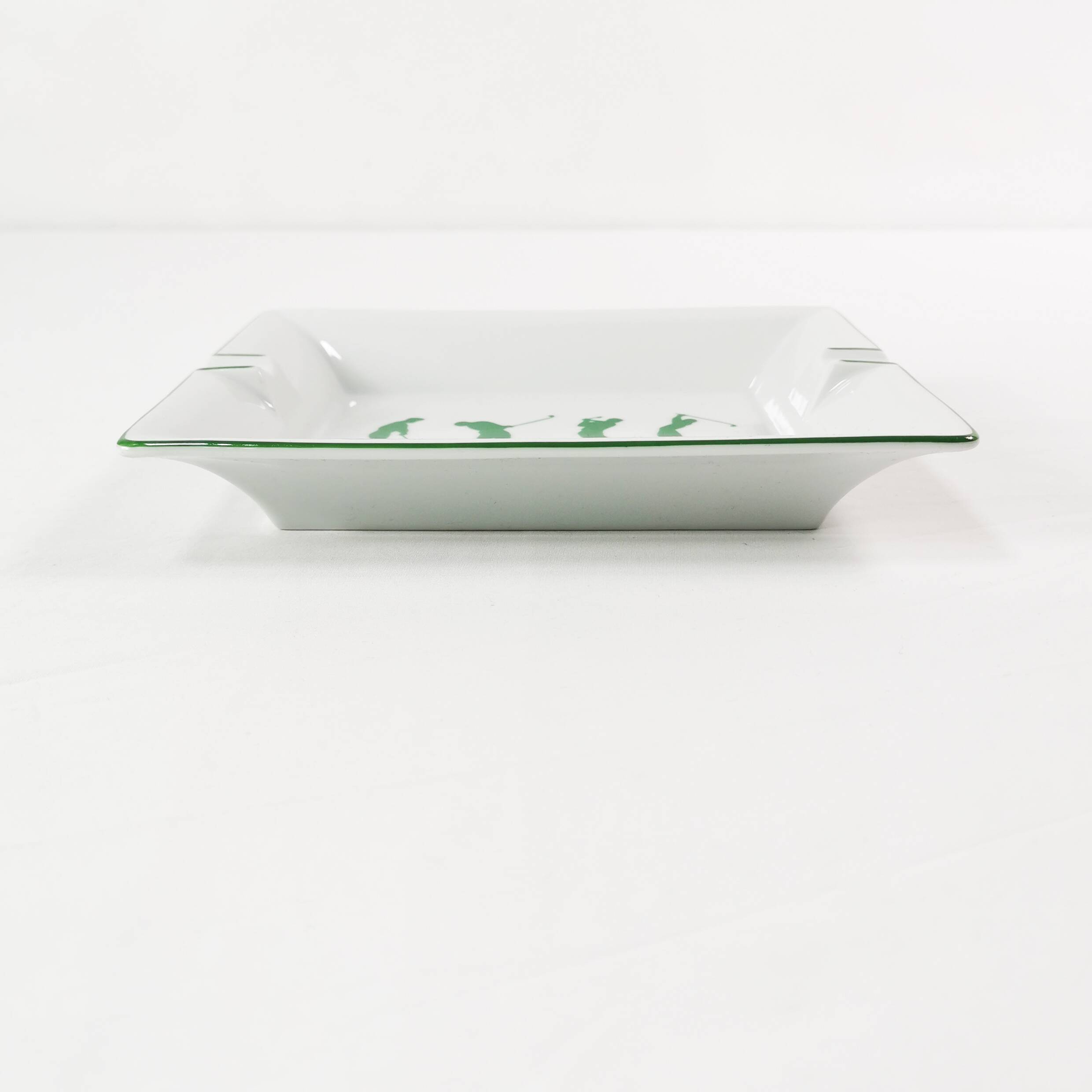 Porcelain cigar ashtray, Philippe Deshoulieres, France, 1980s.