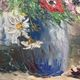 Original Antique Bouquet Flowers Oil Painting, Perfect Painting, Framed, Signed