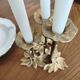 Brass candlestick.