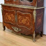 Library Two-Body in Rosewood and Marquetry, Louis XV style – End