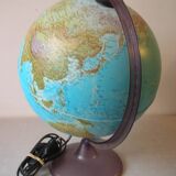 Globe terrestre lumineux lampe map monde Tecnodidattica déco chambre ado