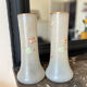 Pair of vases with flower motif by Legras late nineteenth early twentieth century