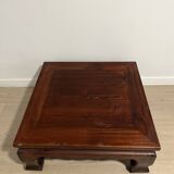 Table basse en bois massif – style asiatique