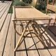 Table basse en rotin