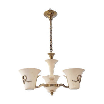 Lot luminaires années 40