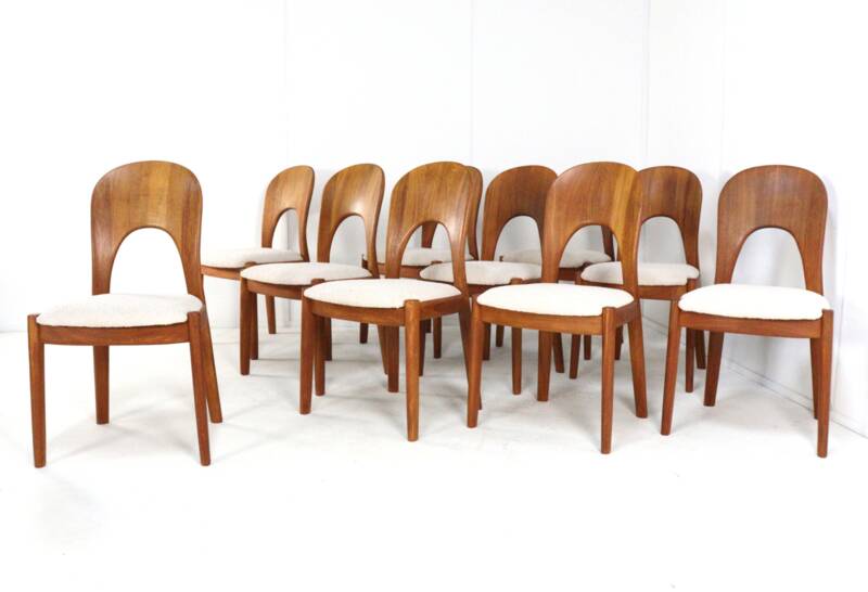 Set of 10 Koefoed Morten chairs 'Vinderup' - danish design