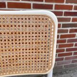 Set of 4 Cesca b32 model chairs in white