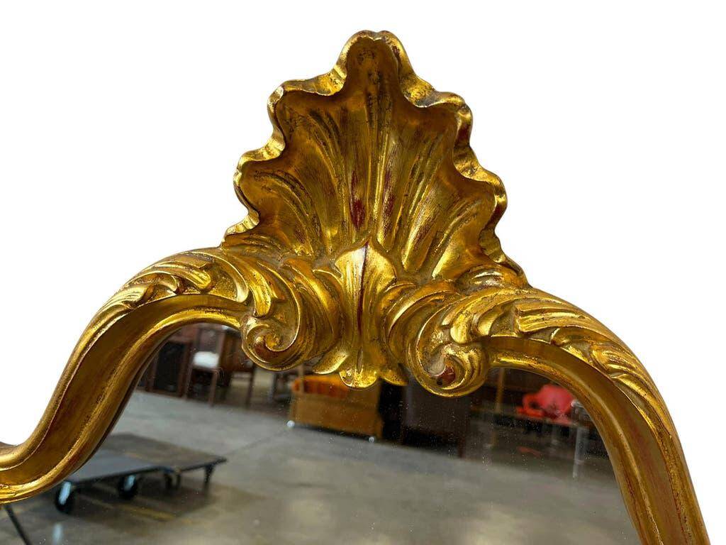 Miroir baroque doré vintage / miroir mural