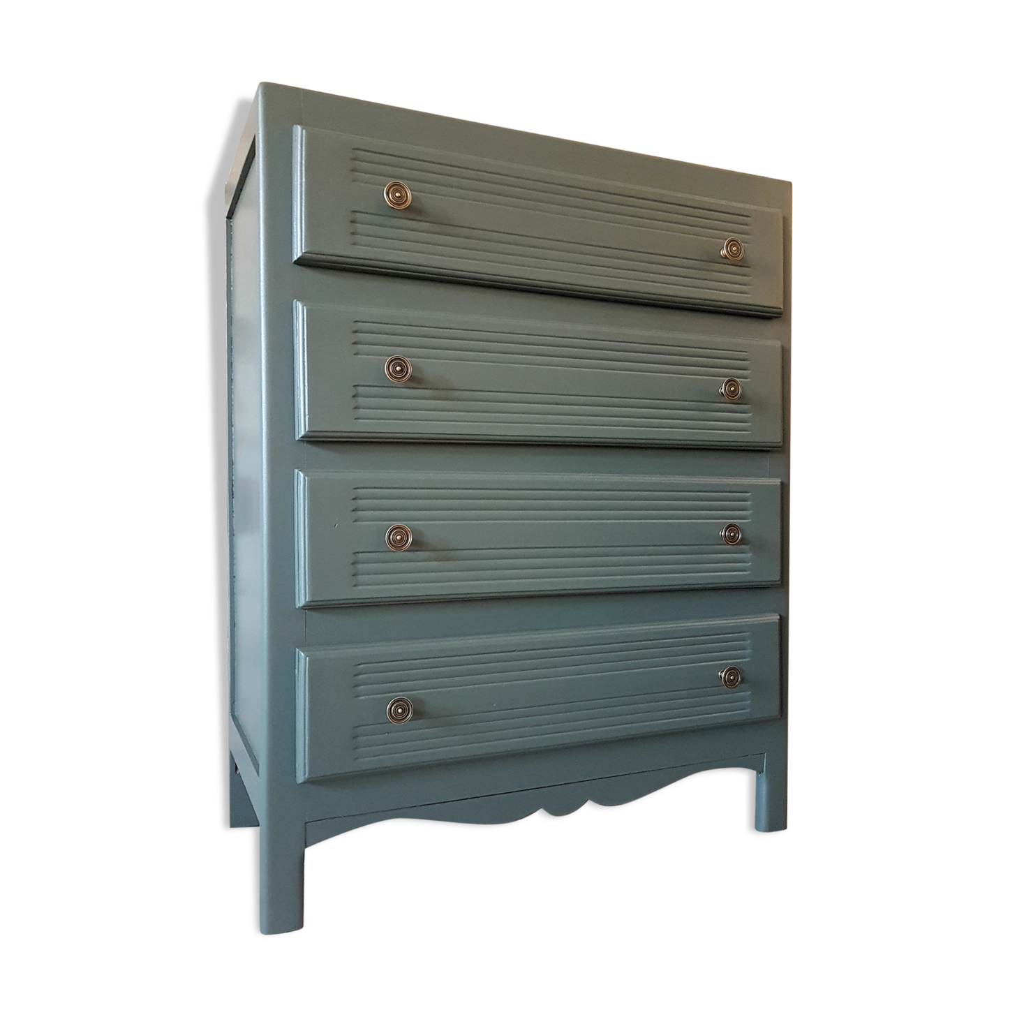 Khaki vintage dresser