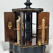 Carrousel de cigares en bois, Espagne, années 1950