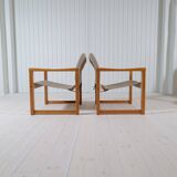 Karin Mobring Diana mid-century modern armchairs by Ikea in Sweden, 1970s.