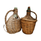 Duo of ladies jeanne with wicker