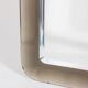 Bicolour rectangular mirror with rounded corners. Circa 1950.
