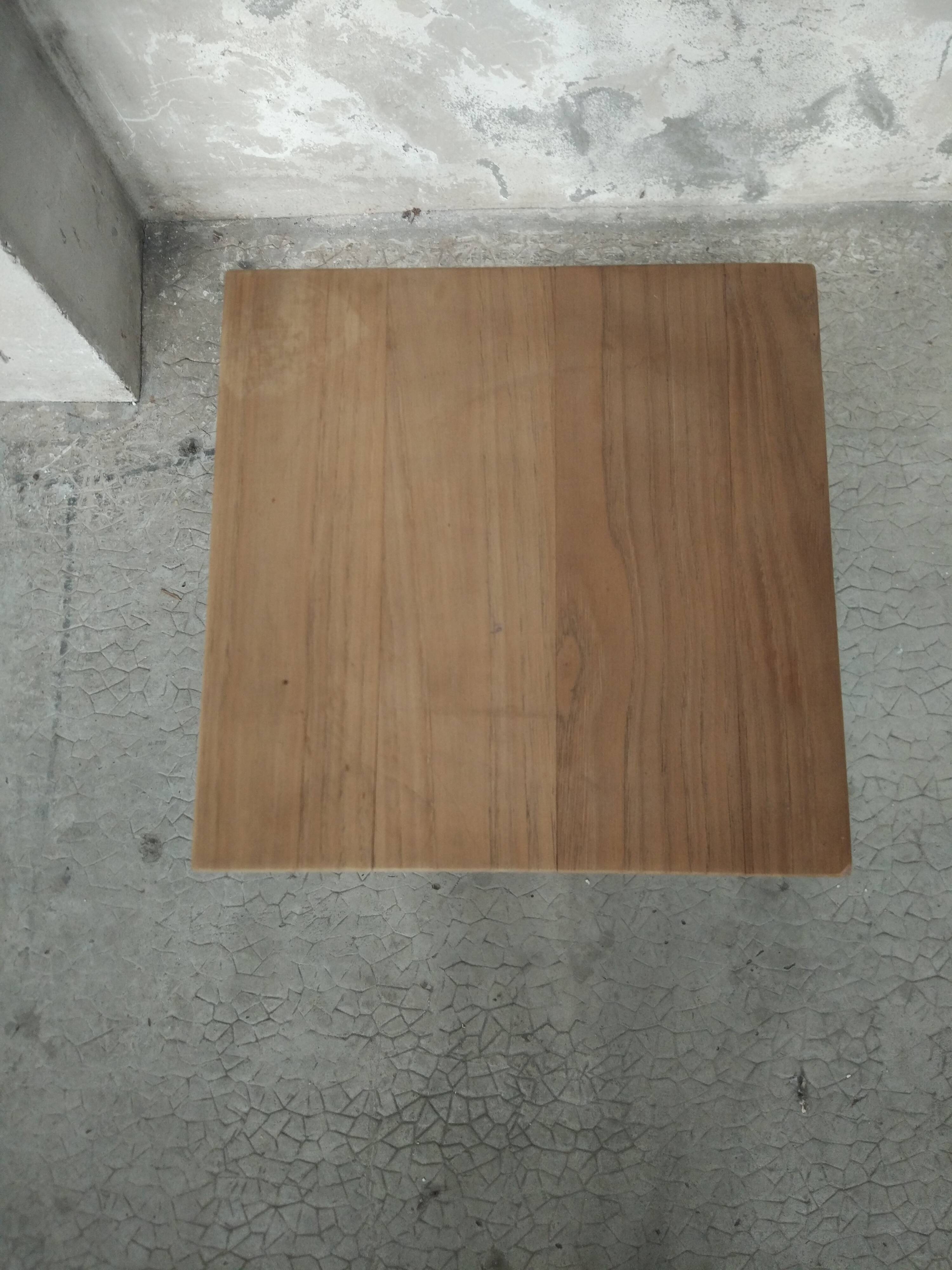 Column 1930 with one foot in wrought iron