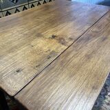 Louis XIII style drop-leaf dining table - Renaissance