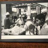 black and white film photo print