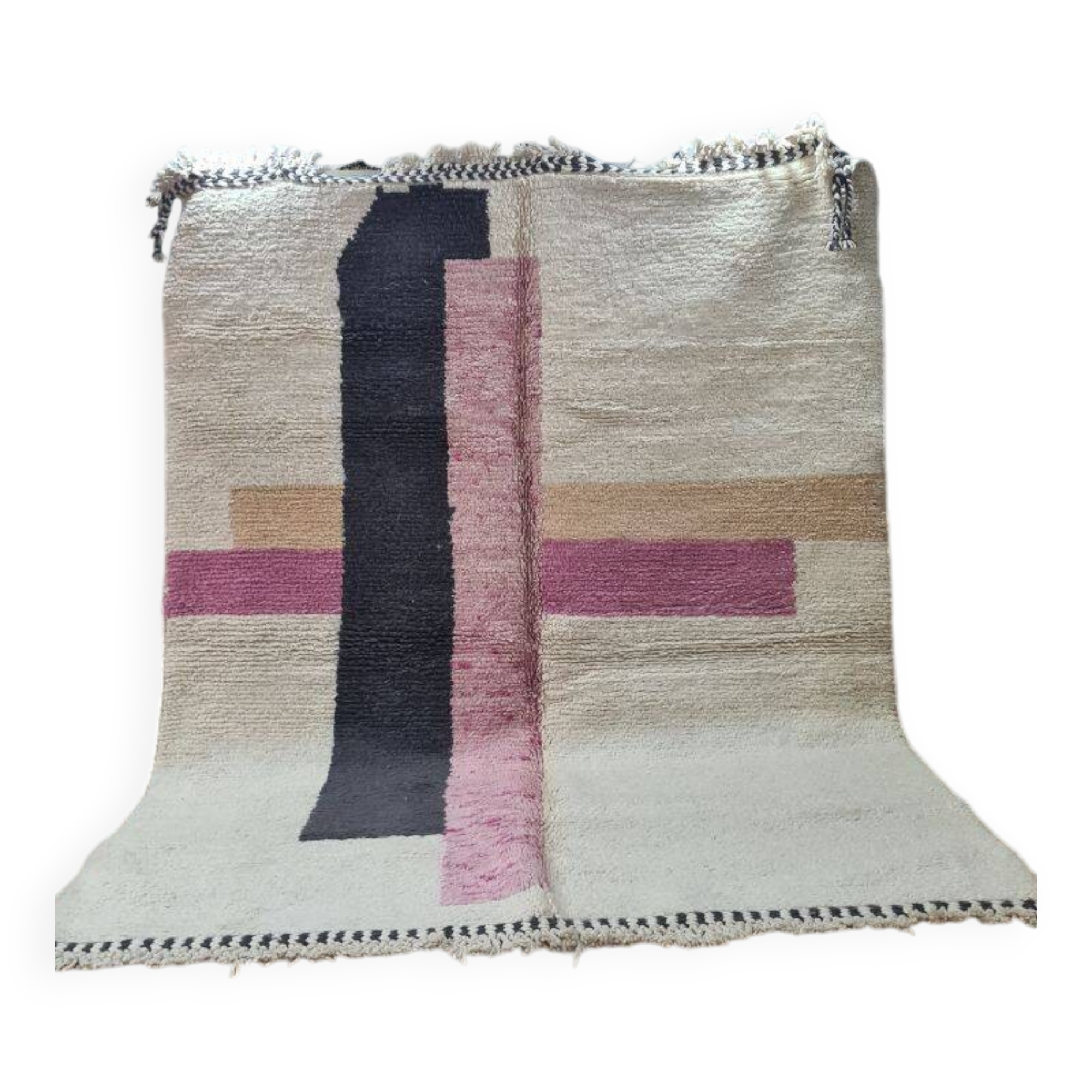 Handmade Beni Ouarain rug 300x200 cm