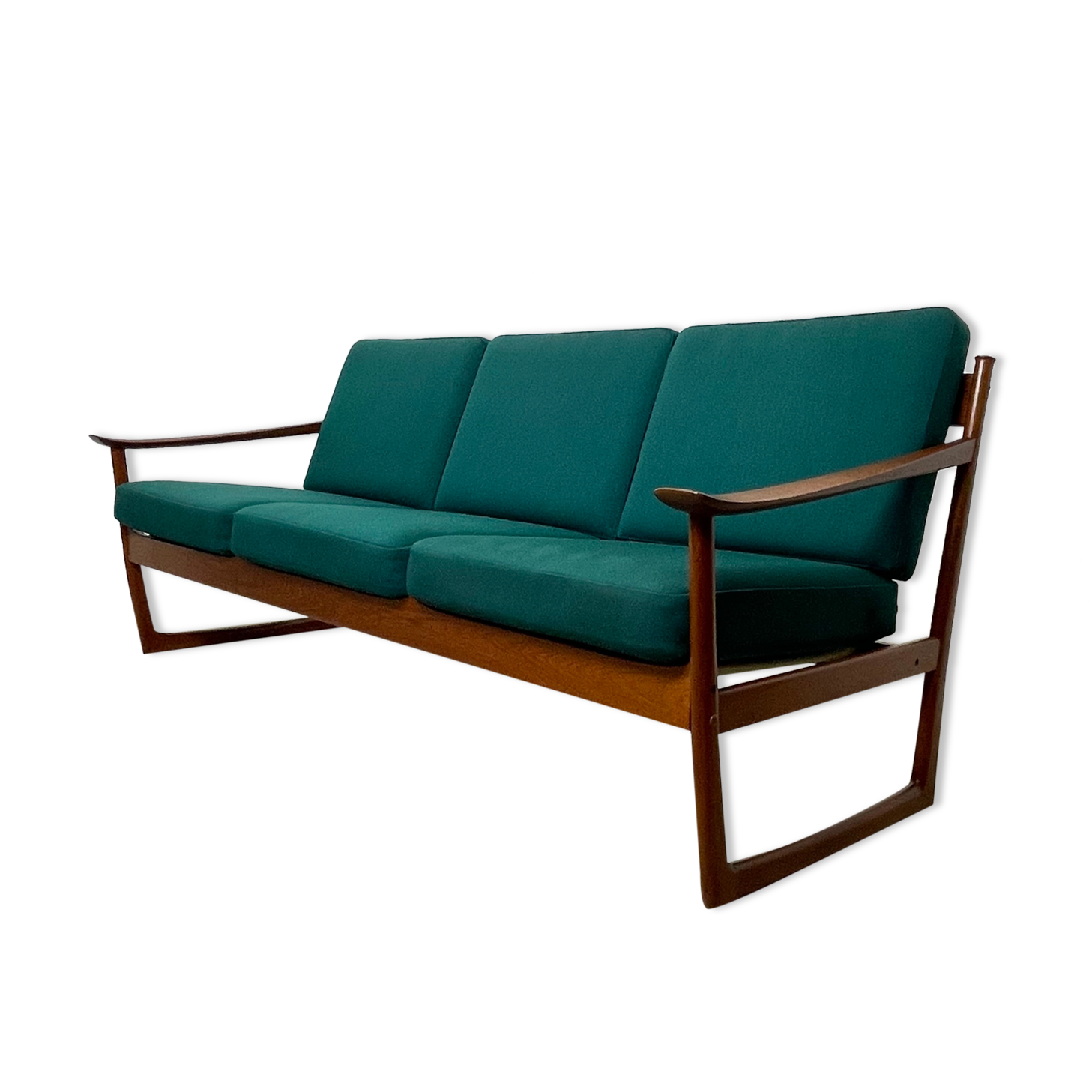 Danish Teak Sofa by Peter Hvidt & Orla Molgaard-Nielsen