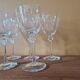 Daum France - Série de 5 verres à vin en cristal modèle Boléro - 15,7cm