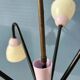 50s mid-century vintage lilac spider pendant lamp