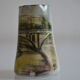 miniature vase with painted decoration from the city of Huy in Belgium