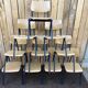 Vintage Galvanitas S35 chair – blue compass frame