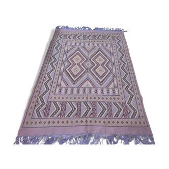 Tapis margoum fait main en laine naturelle