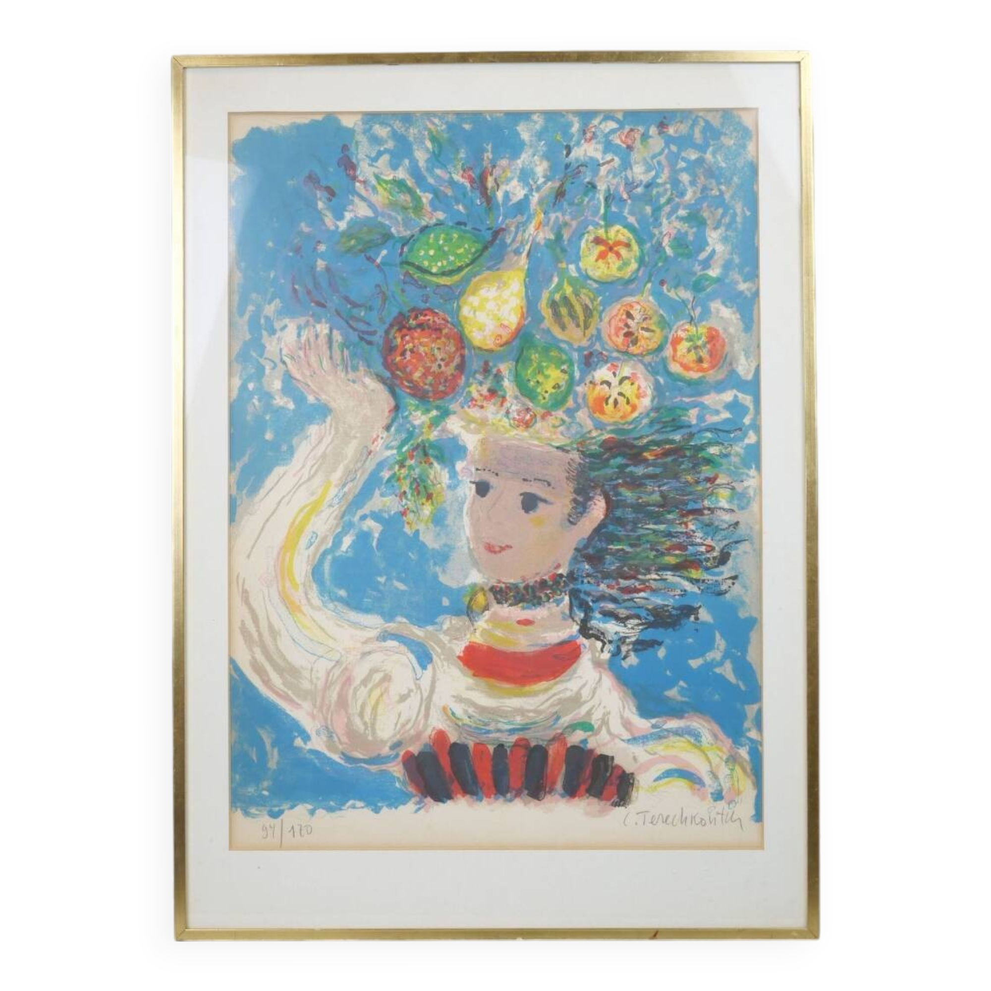 “Fruit salad” by Konstantin Andreevitch Tereshkovich