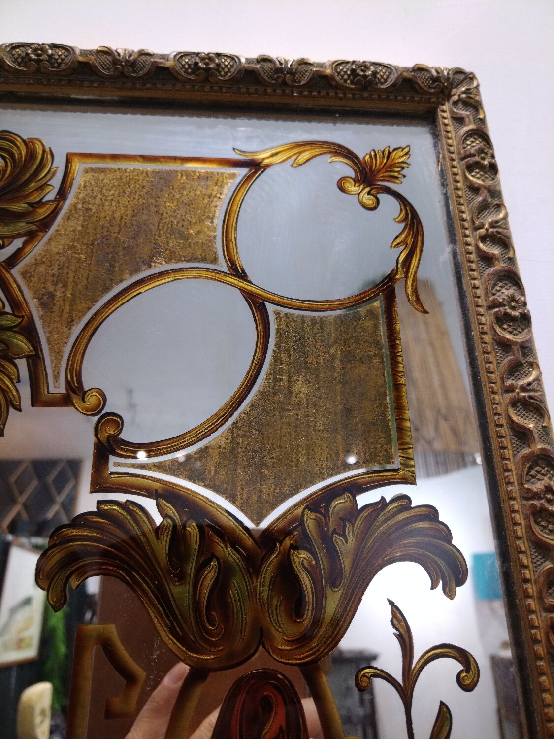 Bistro brasserie mirror