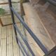 Restored antique display cabinet