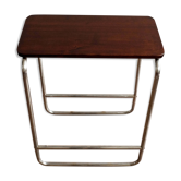 Table d’appoint de style Bauhaus fabriquée par Kovona Tchécoslovaquie, années 1970