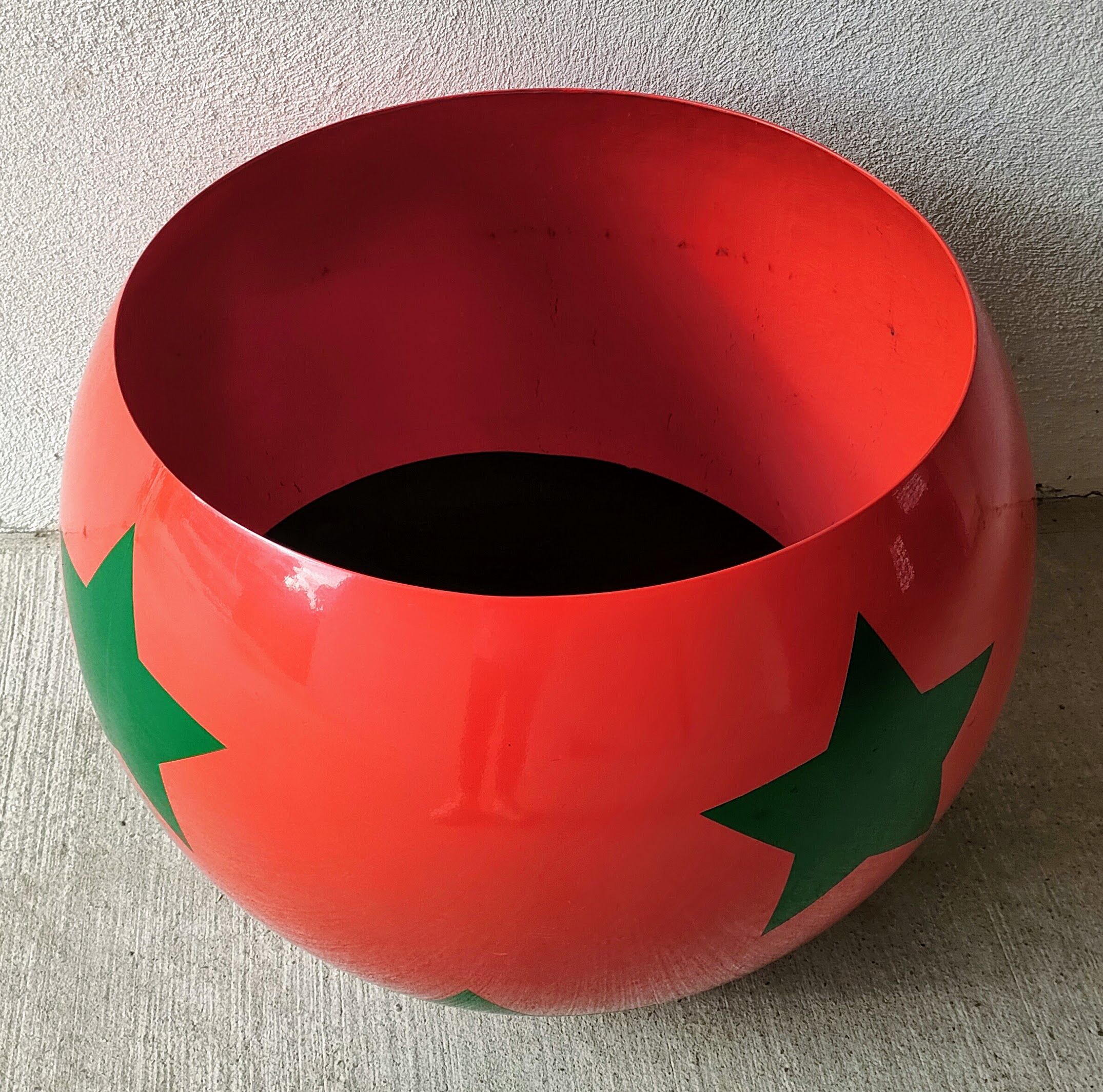 Coffre boule de rangement jouets style vintage