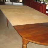 Table Directoire walnut 5 extensions