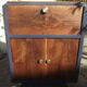 Meuble d appoint art deco noyer