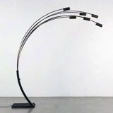 Vintage Floor Lamp • Arc • Beltrami & Gencarelli • Ricerca New Design • Chromed Metal • 1970