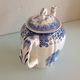 Cafetiere blue Burgenland décor by Villeroy - Boch / vintage 60s-70s