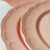 Seven ceramic plates of vintage salins