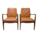 Pair of Scandinavian armchairs attributed to Axel Larsson, circa 1960.