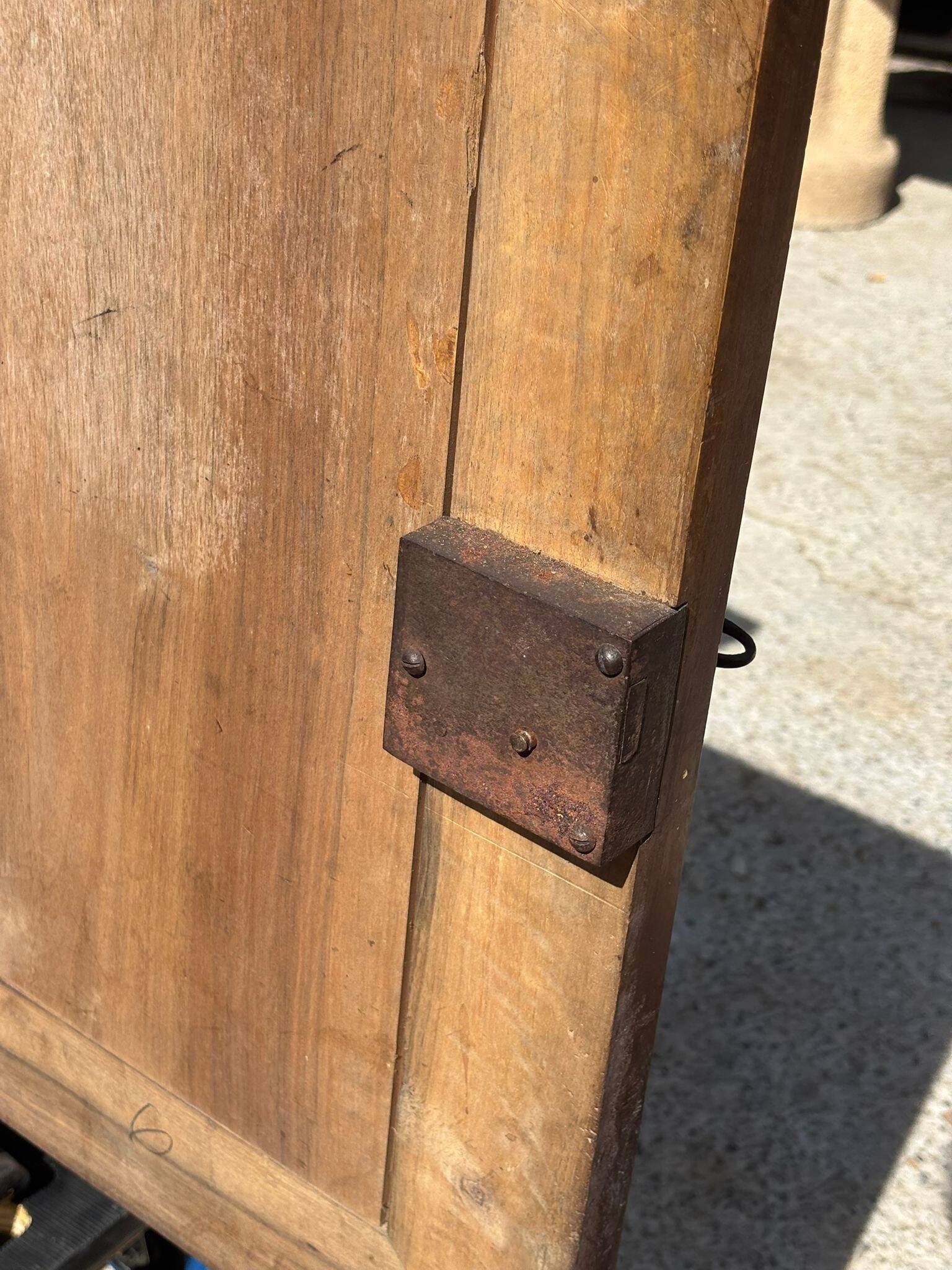 6-door solid walnut buffet from the Directoire period