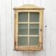 Meuble mural  armoire vitré en bois  50’s