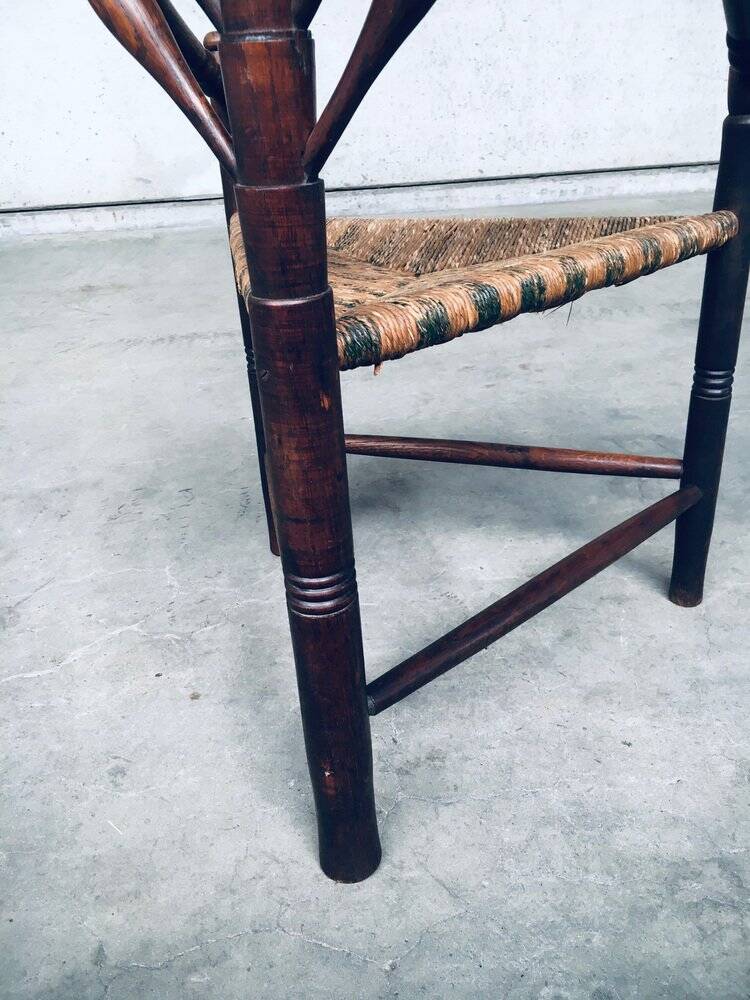 3-Legged Side Chair Model Monk, 1930s