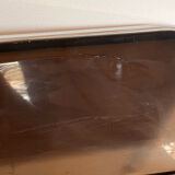 Set of 2 smoked Plexiglas chairs