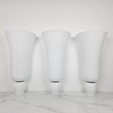 Anni Trenta Luce Large Wall Applique by Venini in Milk White Murano Glass