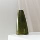 Olive Green Ceramic Vase by VEB Coswig Keramik – East German Mid-Century 70s