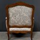 Queen's bergère in carved beech, Louis XV period – mid 18th century