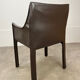 Mario Bellini leather armchair for Cassina, model CAB 413