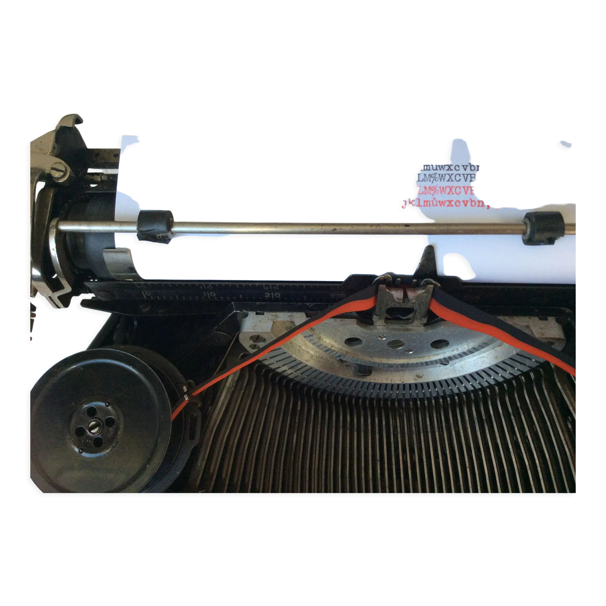 Old Underwood portable typewriter